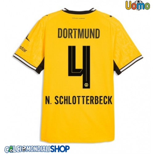 Maglie da calcio Borussia Dortmund Nico Schlotterbeck #4 Prima Maglia 2026-27 Manica Corta